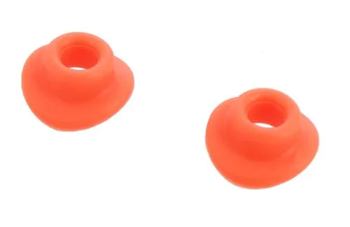 Gommino salva valvola camera d'aria colore Arancio- Ricambi e Accessori Moto