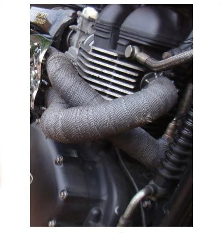 Nastro Benda in Fibra di Vetro Bendaggio Collettori di Scarico h 50x20- Ricambi e Accessori Moto
