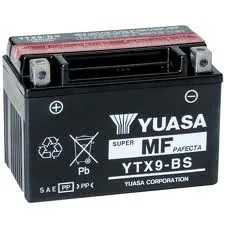 Batteria Yuasa YTX9-BS 12v 8ah- Ricambi e Accessori Moto