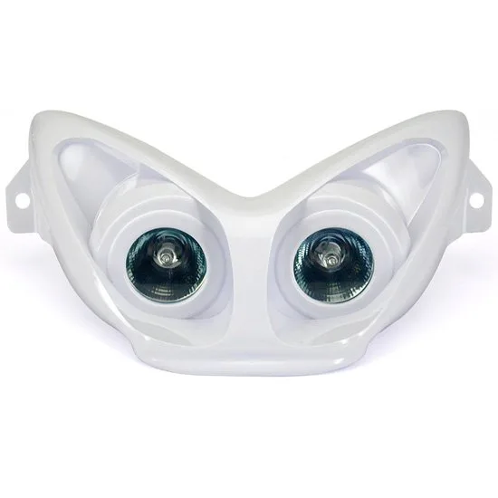 Maschera Con Faro Alogeno 2 Luci One Aerox, + colori- Ricambi e Accessori Scooter