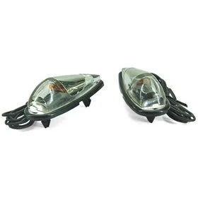 Frecce ONE Adesive Cromo Vetro trasparente- Ricambi e Accessori Moto