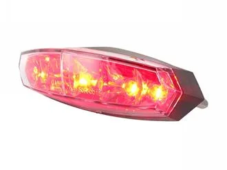 KO-HB020R00 Fanale Posteriore Led KOSO , universale, trasparente- Ricambi e Accessori Moto