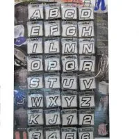 Lettere e Numeri per Tessuto in Eco-Pelle Adesive - Ricambi e Accessori