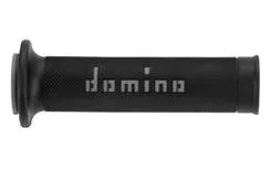 Manopole Domino Road Bicomponente Racing Nero Grigio- Ricambi e Accessori Moto