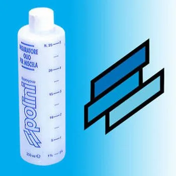 121.500 Misurino olio Polini per miscela da 1% a 7% con Tappo- Ricambi e Accessori Moto