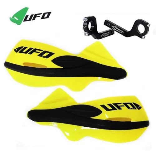 Paramani universali Ufo modello Patrol colore Giallo- Ricambi e Accessori Motocross Motard