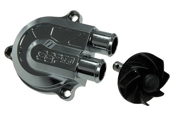 Pompa Acqua Maggiorata Stage6 Minarelli Orizzontale Cromata- Ricambi e Accessori Scooter