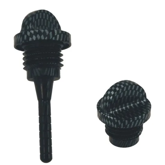 Coppia Tappi Olio Carbonio T-Max One Tuning